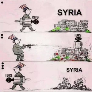 Syria -ISIS cartoon