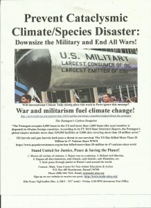 Dec. 4, 2015 Climate leaflet