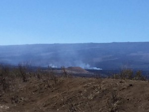 March 28, 2016 brush fire at Pohakuloa