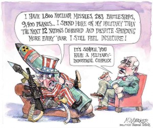 Military Industrial Complex cartoon