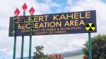 Gilbert Kahele park sign