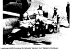 ASROC Nuke being loaded on heicopter